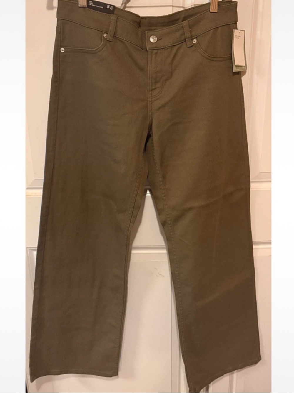 H&M Divided Low rise wide leg jeans size 10
